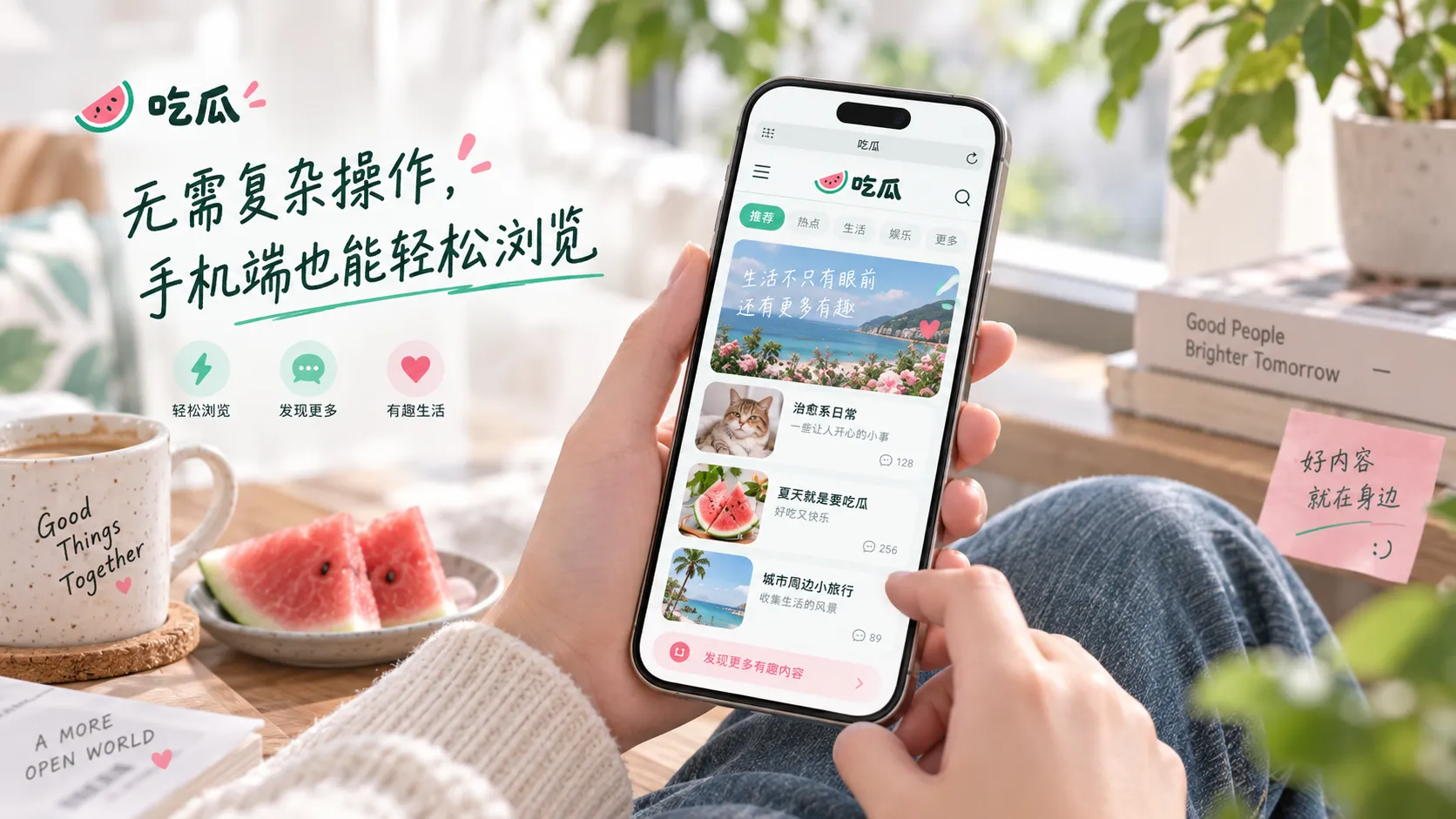 手机浏览网页内容